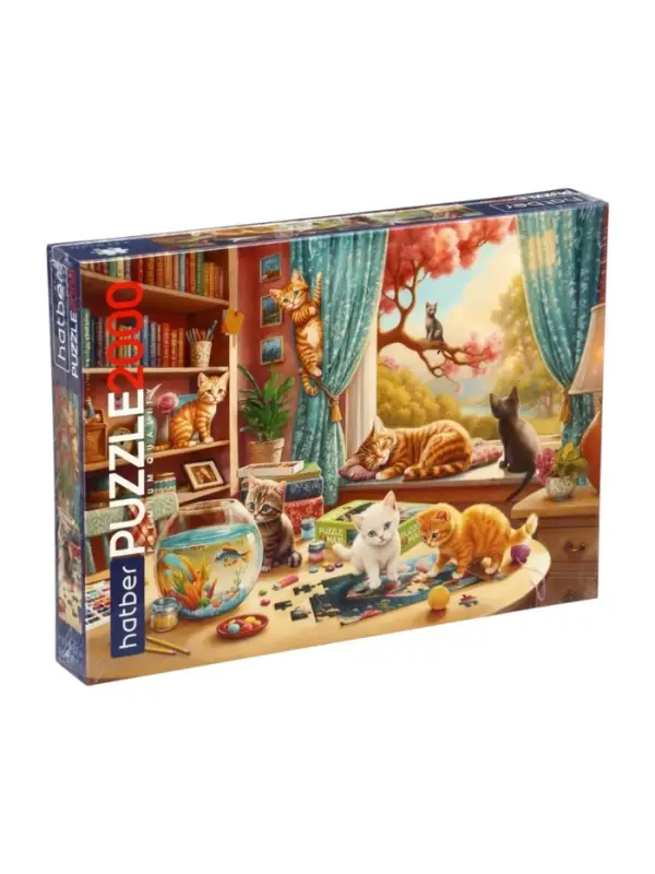 Пазл 2000 эл. "Пушистые шалуны" Premium  2000ПЗ1_34088