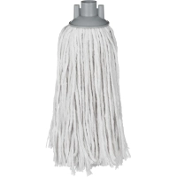 Швабра веревочная для пола 28x15 см,ПП,хлопок,метал,120cm;серый