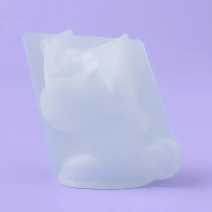 Молд «Единорожка», силикон, 4.5×3.3×6 см, прозрачный