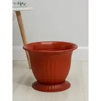 Горшок для цветов &laquo;Венеция&raquo;, 10 л, пластиковый, коричневый