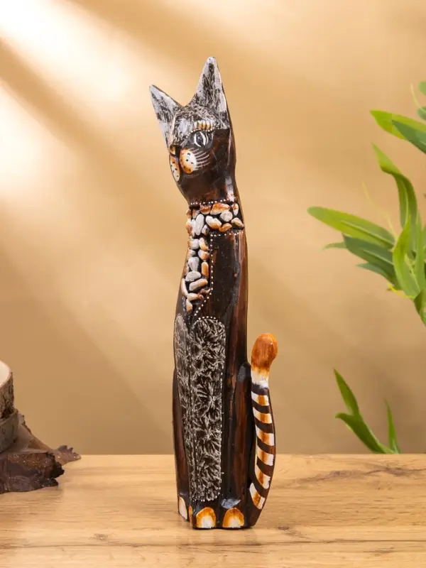 Сувенир &laquo;Кошка&raquo;, 35 см, дерево