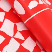 Пленка для цветов, красная, 57х57 см