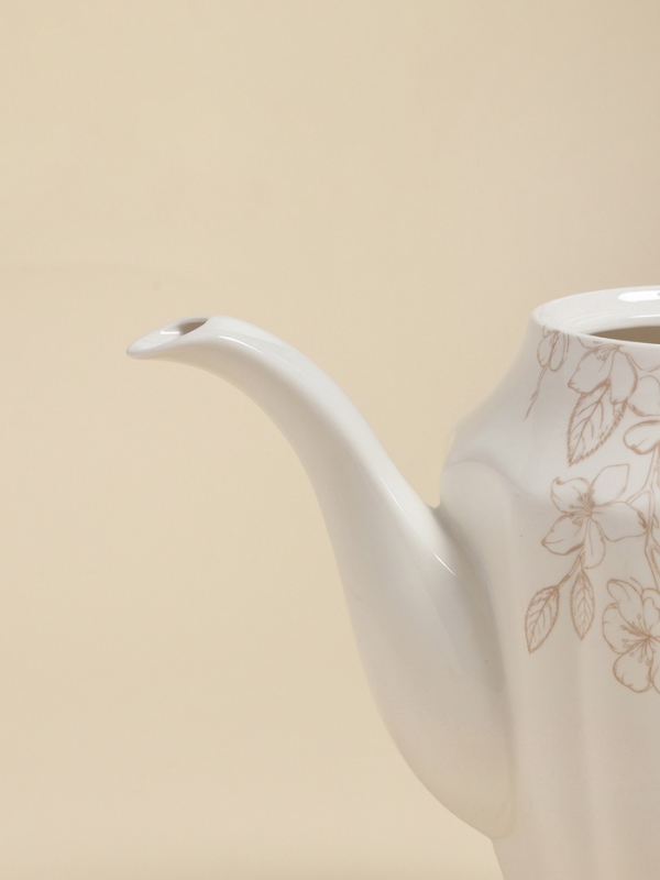 Заварочный чайник SL Home «Аманде», 27,5×14×24 см, фарфор, белый Заварочный чайник SL Home «Аманде», 27,5×14×24 см, фарфор, белый