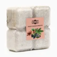 Соляной брикет набор 4 шт. &laquo;Можжевельник, чабрец, кедр, пихта&laquo; по 200 г &raquo;Добропаровъ&raquo;
