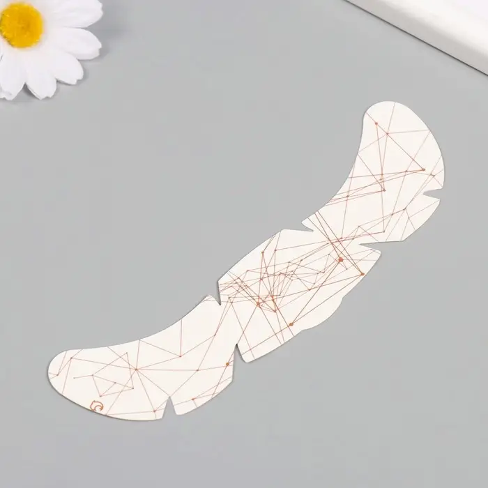 Переводная тату на тело цветная «Веснушки. Полигональные линии с точками», 16×5 см Переводная тату на тело цветная «Веснушки. Полигональные линии с точками», 16×5 см