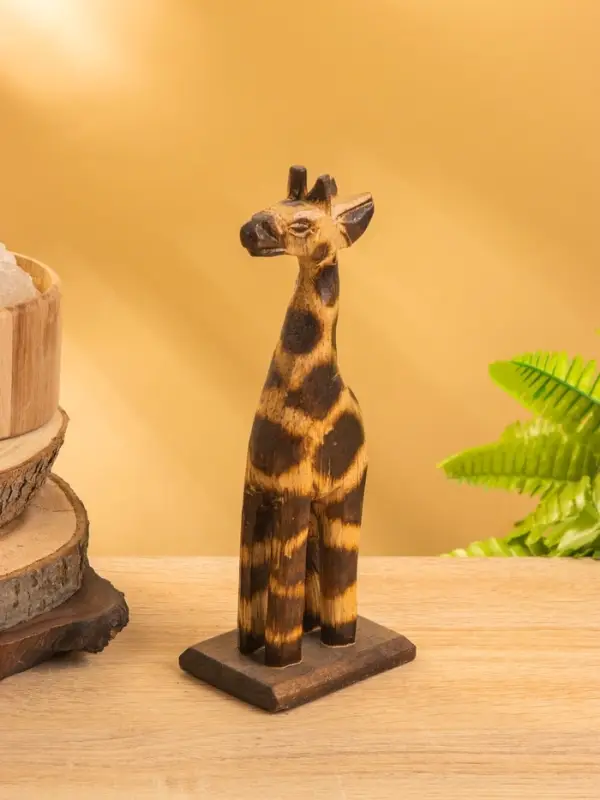 Сувенир "Жирафик" дерево 8х5х20 см, цв. коричневый