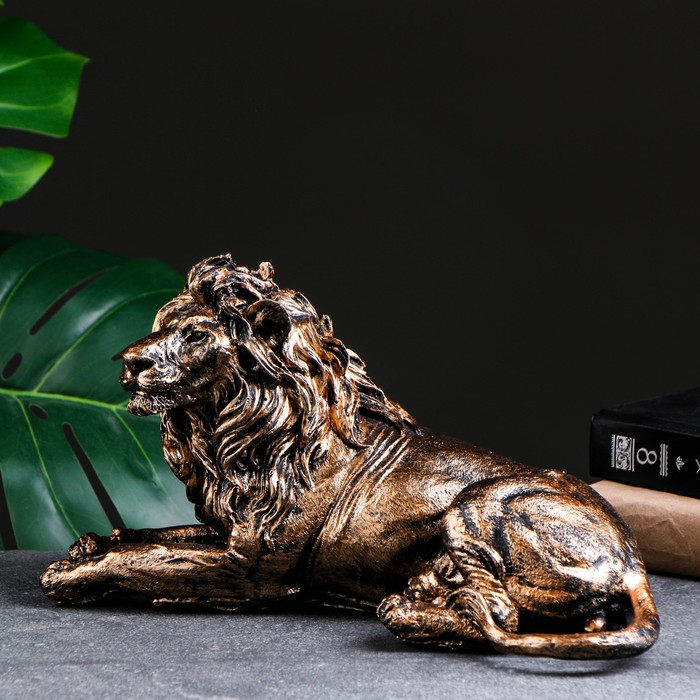 Копилка Копилка "Лев лежащий малый" 20х33х14см