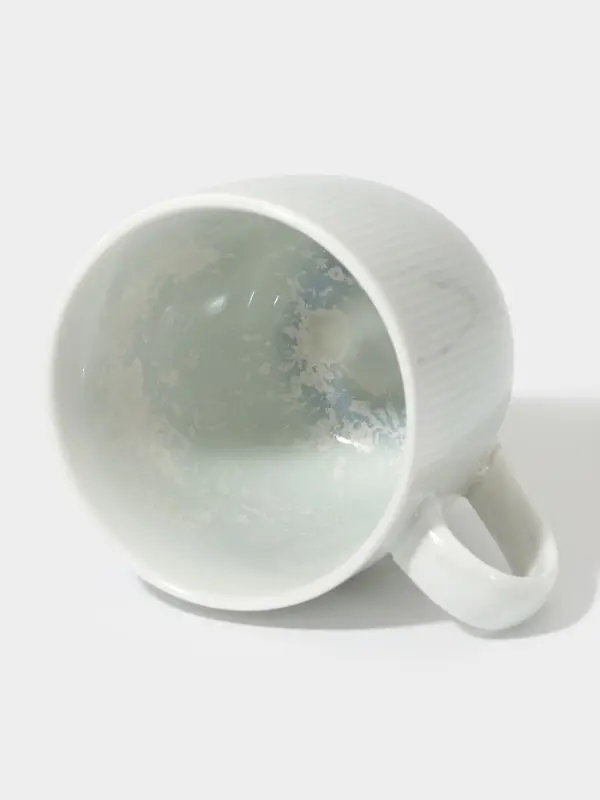 Кружка Magistro Willow, 350 мл, фарфор, голубая