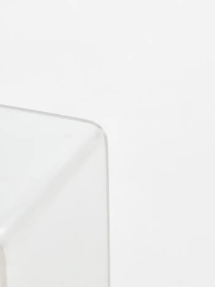 Подставка ступенька одинарная, 10.5&times;6&times;6 см, оргстекло 2 мм