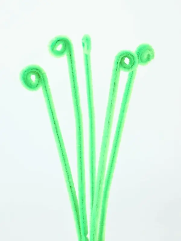 Синельная проволока набор 10 шт., зелёная, 30 см