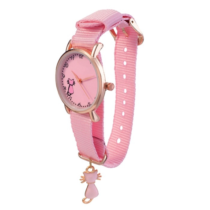 Часы наручные женские Часы наручные женские "Котенок", розовые