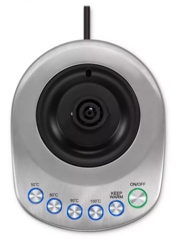 Чайник HYK-S7770 1,7л 2200Вт серебристый (металл)