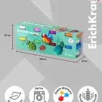 Тесто для лепки ErichKrause Baby, 8 цветов по 35 г, с алоэ вера