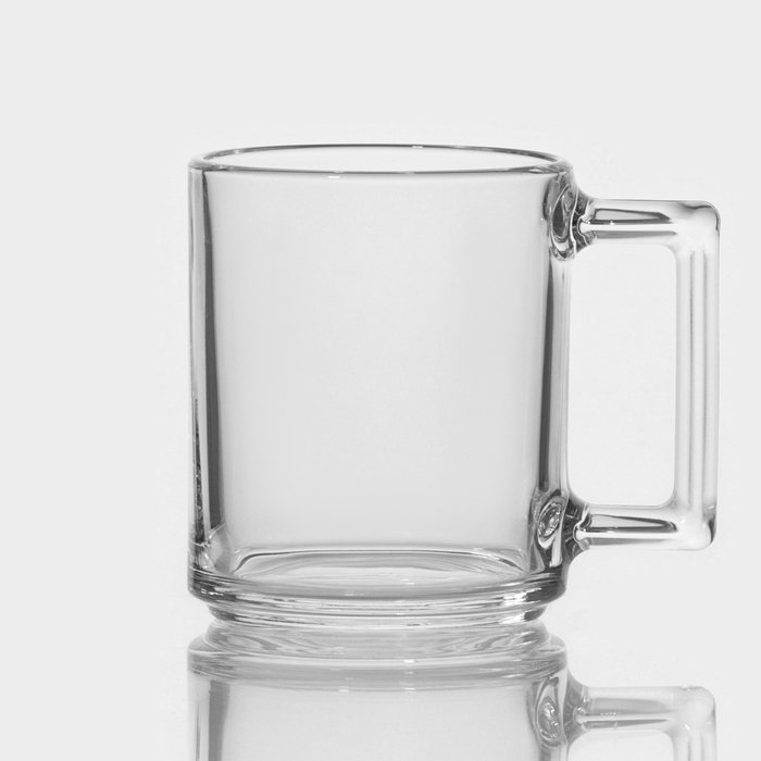 Кружка стеклянная «Фитнес», 250 мл Кружка стеклянная «Фитнес», 250 мл