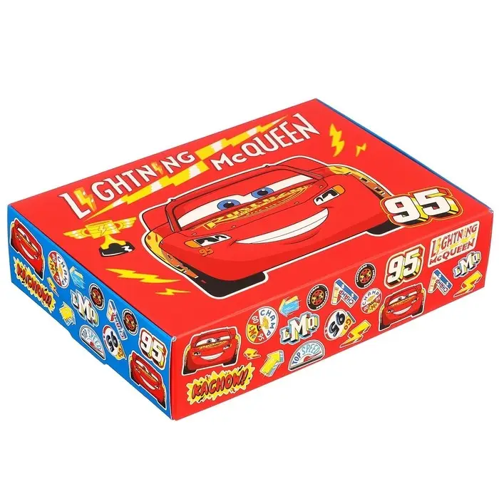 Подарочная коробка, складная, 21х15х5 см, Тачки Подарочная коробка, складная, 21х15х5 см, Тачки
