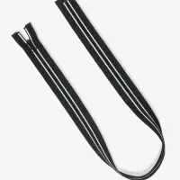 Молния &laquo;Трактор&raquo;, №5, замок автомат, разъёмная, 70 см, чёрная