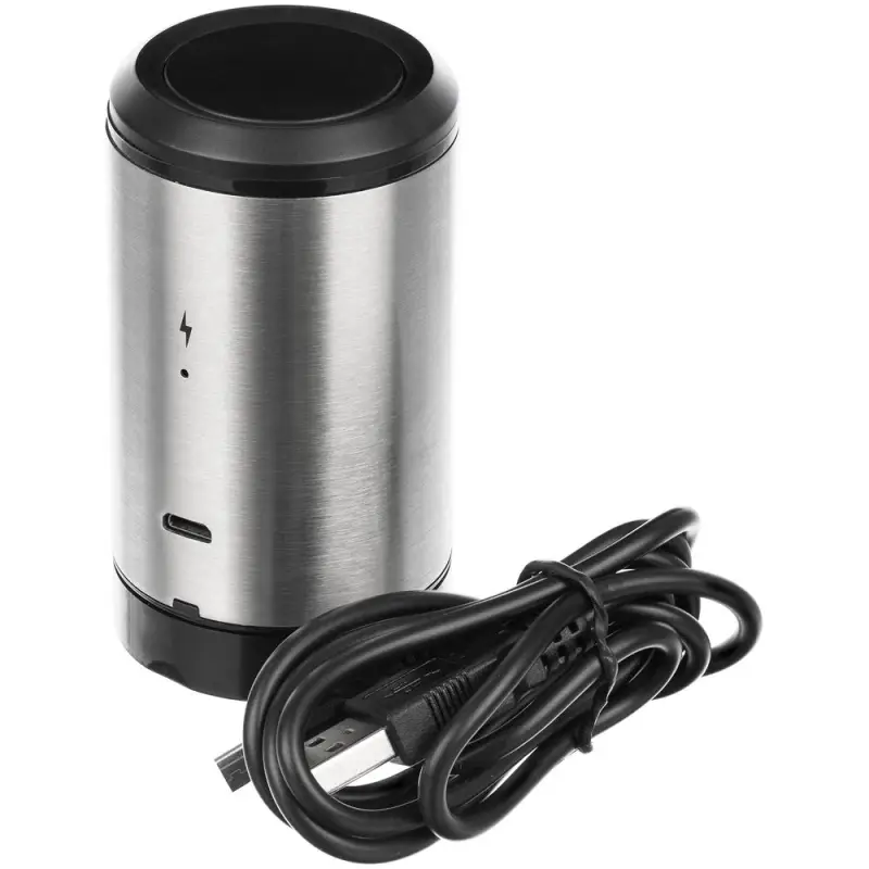 Электрическая пробка для вина Tuoretta, серебристая Электрическая пробка для вина Tuoretta, серебристая