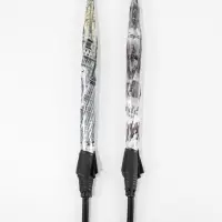 Зонт - трость полуавтоматический &laquo;Города&raquo;, 8 спиц, R=40/60 см, d=80 см, рисунок МИКС