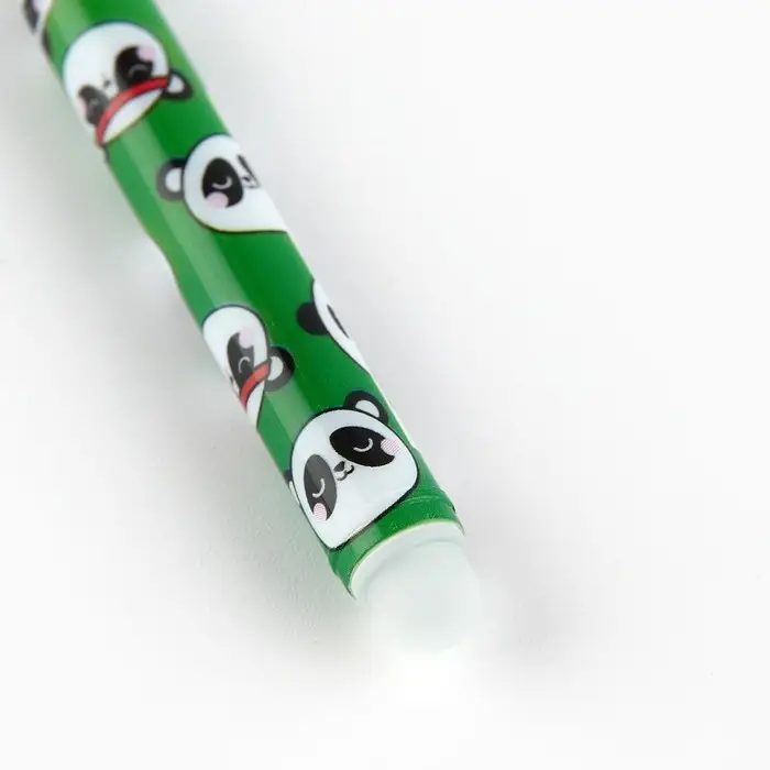 Ручка пиши стирай синяя паста 0,5 мм с колпачком «Панда» Ручка пиши стирай синяя паста 0,5 мм с колпачком «Панда»