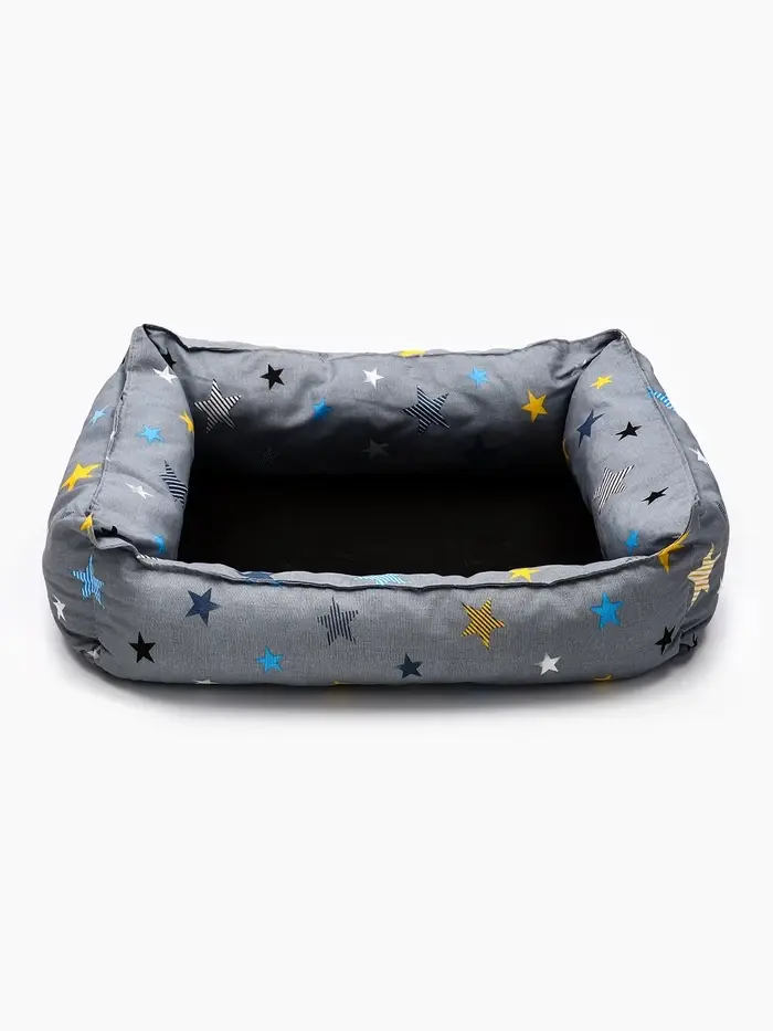 Лежанка для животных &laquo;Пухлик&raquo;, 58&times;46&times;16 см, серая