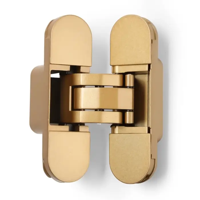 Петля скрытой установки LOCKLAND, 30&times;110 мм, с 3D-регулированием, цвет матовое золото