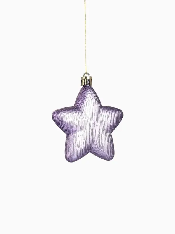 Ёлочные игрушки &laquo;Глория&raquo;, набор с верхушкой 43 шт. (32 шара, 4 сосульки, 6 звёзд), МИКС