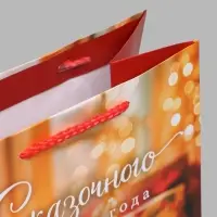 Пакет подарочный ламинированный &laquo;Сказочного Нового Года&raquo;, MS 18&times;22.3&times;10 см