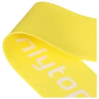 Фитнес-резинка ONLYTOP, 30&times;5&times;0.07 см, нагрузка 5 кг, цвет жёлтый