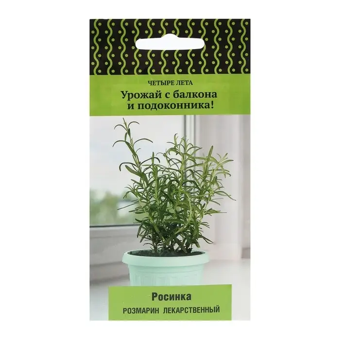 Семена Розмарин лекарственный  Семена Розмарин лекарственный "Росинка" 10 шт
