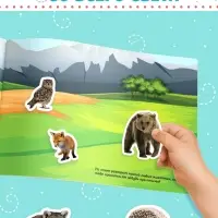 Книжка 500 наклеек &laquo;Животные&raquo;, 8 стр.