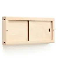 Вентиляционная решетка "Пламя" с задвижкой, 28х12 см