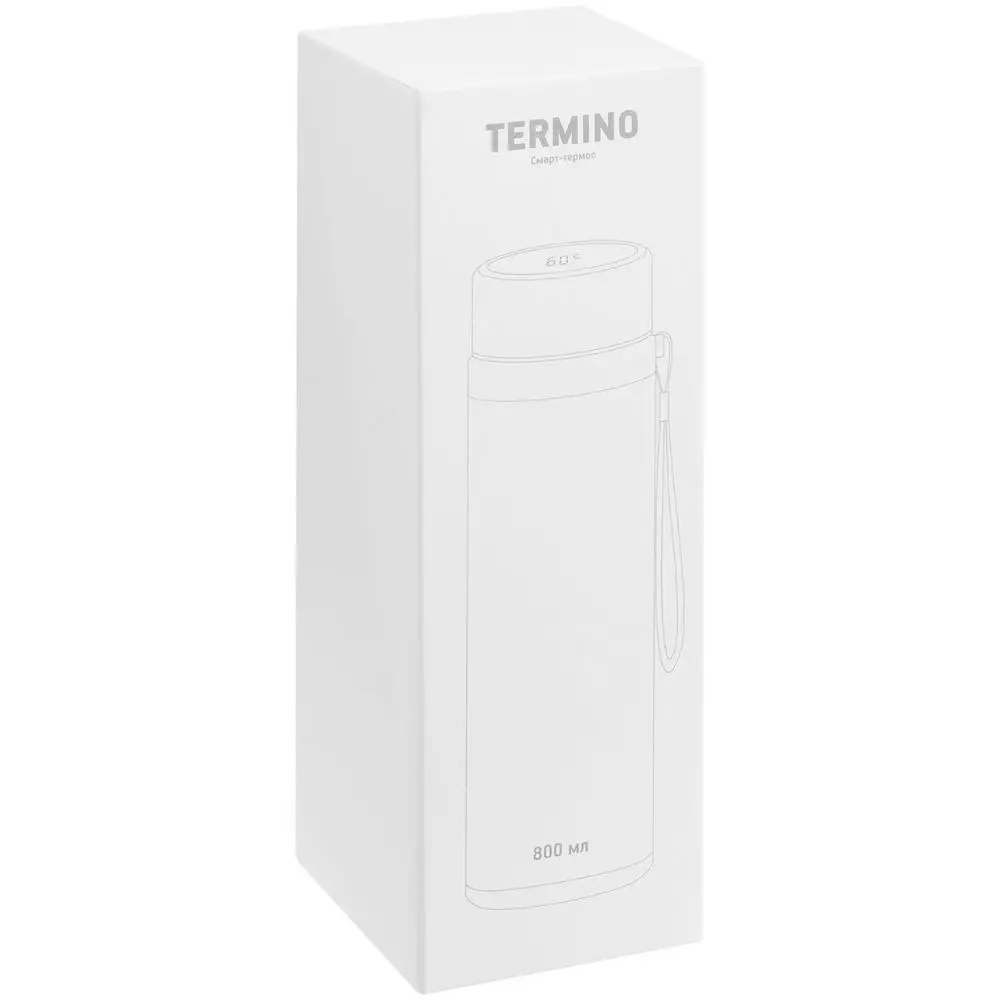 Смарт-термос с ситечком Termino, черный