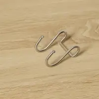 Крючок двойной тм VETTA, хромированная сталь