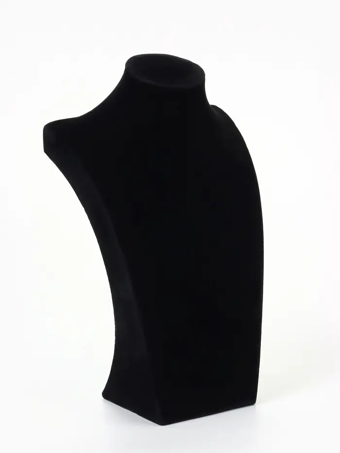 Бюст для украшений QF, 18&times;12&times;30 см, чёрный