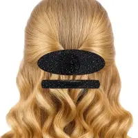 Заколка - автомат для волос &laquo;Звёздное небо&raquo;, набор 2 шт., 9 см и 7.5 см