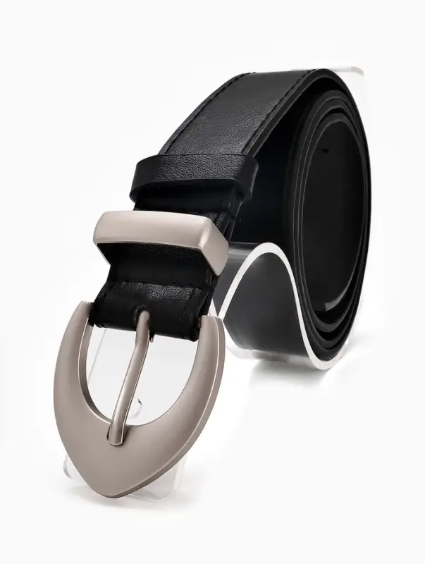 Ремень жен 05-01-02-01, Июнь2506, 3*0,3*110 см, без винта, пряж мат металл, 1 прокол, черный 10903 Ремень жен 05-01-02-01, Июнь2506, 3*0,3*110 см, без винта, пряж мат металл, 1 прокол, черный 10903