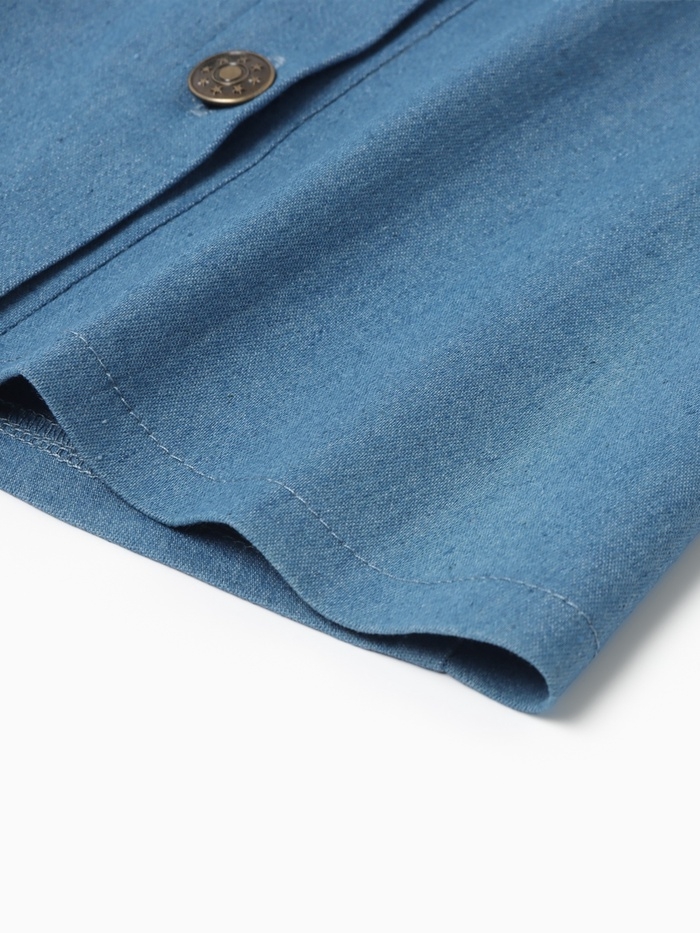 Сарафан для девочки MINAKU: Jeans collection, цвет голубой, рост 158 см