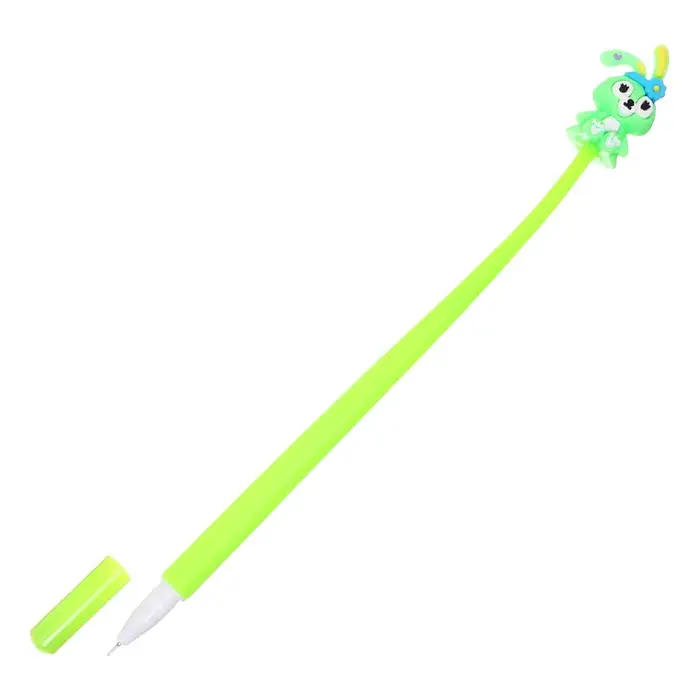 Ручка - прикол гелевая «Зайчик», синий стержень, МИКС Ручка - прикол гелевая «Зайчик», синий стержень, МИКС