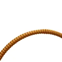 Корзина пластик 14 х 14 х 12 см, ручка17 см металл каркас коричневый