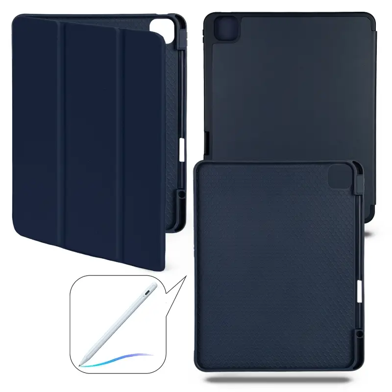Чехол-книжка для iPad Pro 13 (2024) Smart Case (Pencil) Dark Blue №12