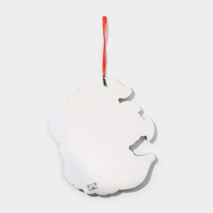 Декоративная светящаяся подвеска - украшение &laquo;Привидение и тыква&raquo;, 30.5&times;29.5 см