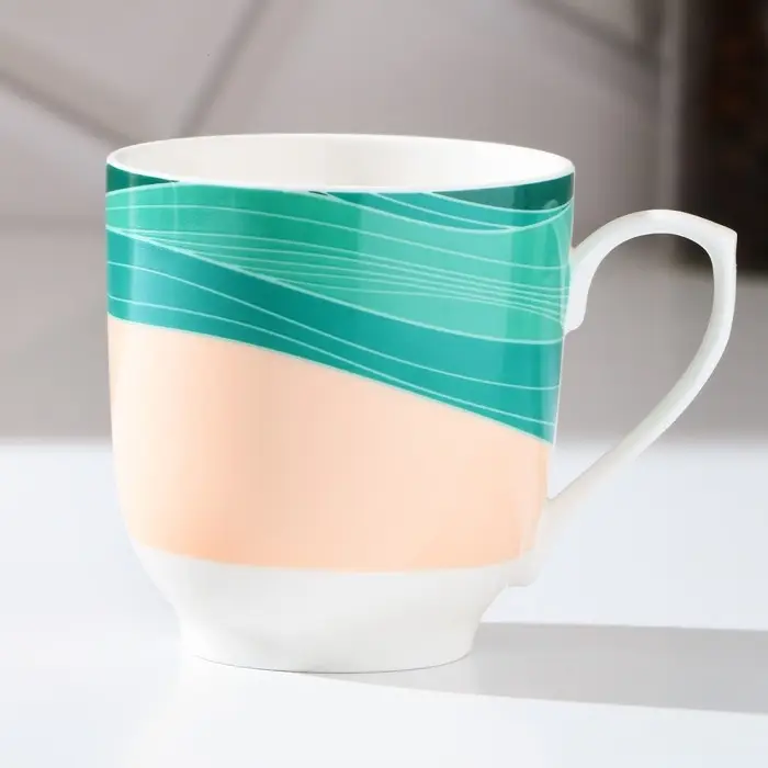 Кружка керамическая «Мечтай», 260 мл, цвет бежевый