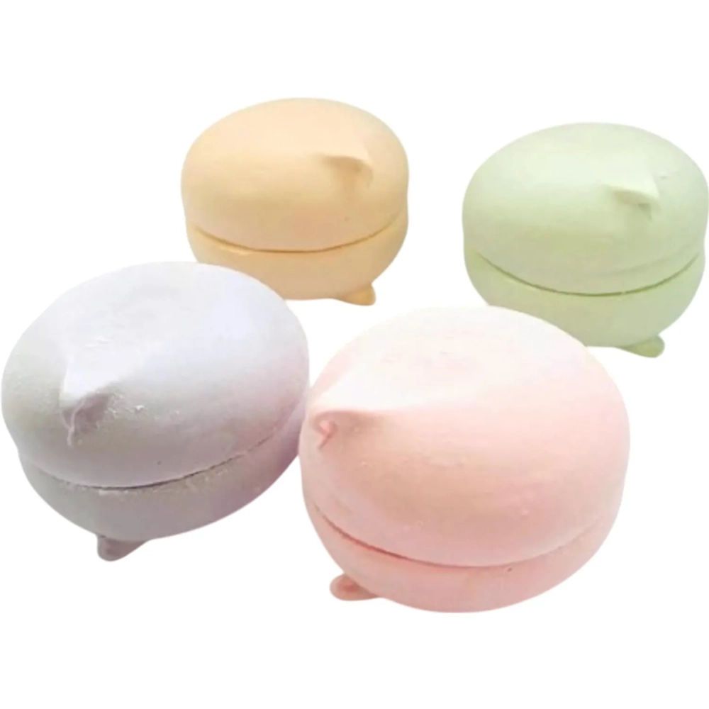 Зефир КФ Кронштадтская Франц. десерт со вкус. апельс.,клуб.,черн.и ябл.500г