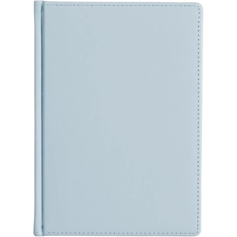 Ежедневник недатированный А5+, 136л, Velvet зефирный голубой 3-115/35