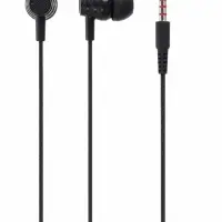 Наушники проводные SY-009, вакуумные, микрофон, Jack 3.5 мм, чёрные
