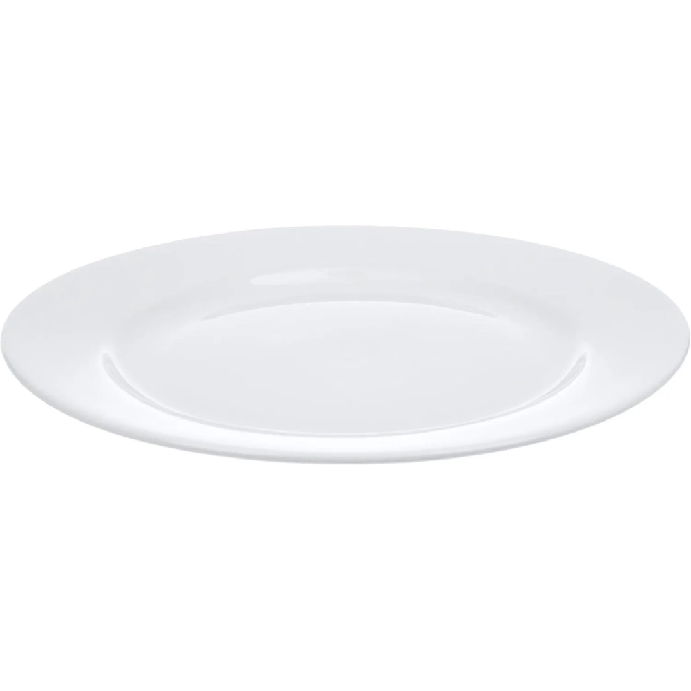 Тарелка Chan Wave Classic мелкая D 175мм фарфор, белый   , фк0176