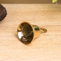 Колокольчик с кольцом, латунь 4х4х6 см