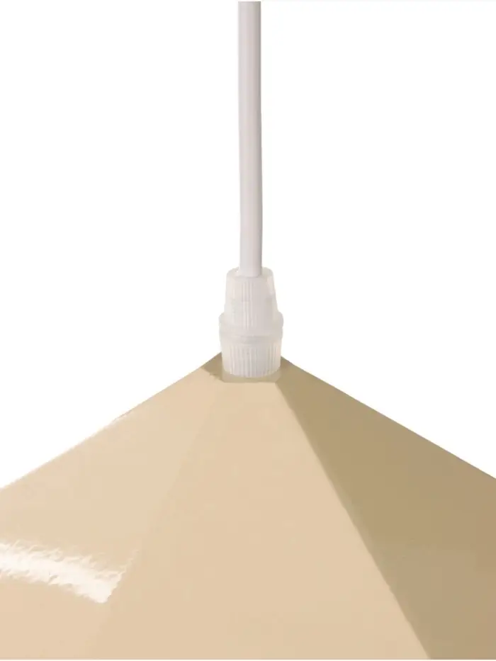 Светильник Edward, 1&times;40 Вт, Е27, 25&times;21.5&times;18 см, сливочный