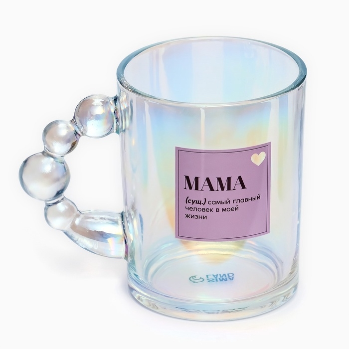 День матери. Кружка стеклянная &laquo;Мама&raquo;, 350 мл