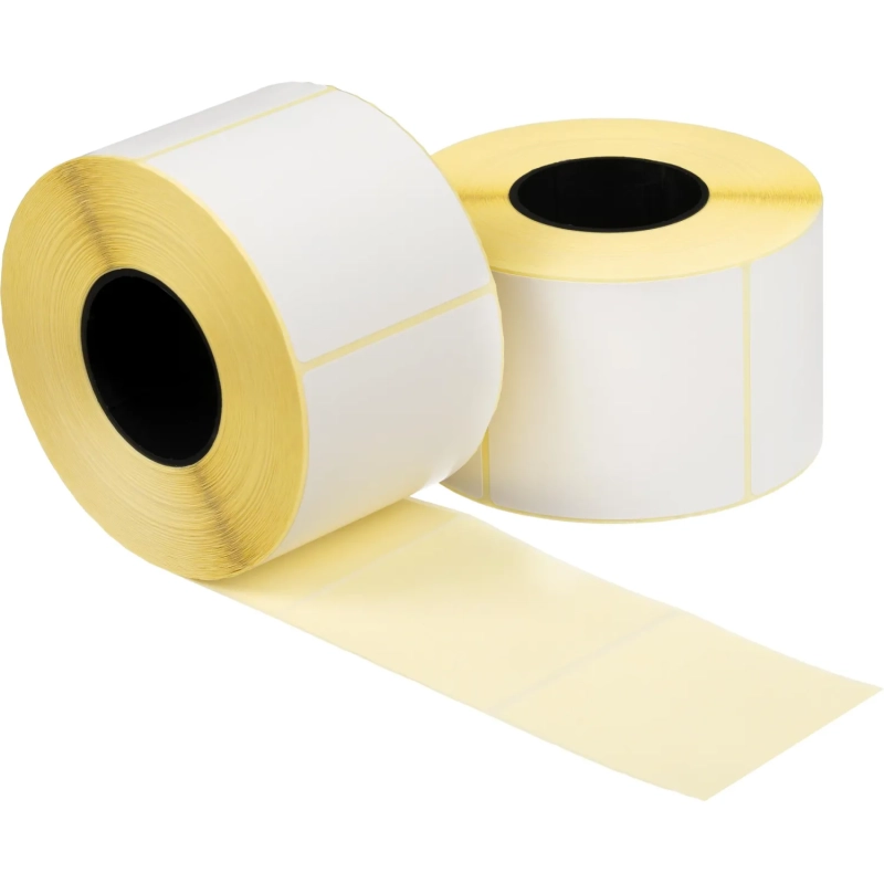 Термотрансферные этикетки ПГЛ 58х60, 700 шт/рул, вт.40, 40 рул/уп